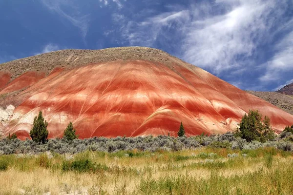 Dirigiéndose Los Yacimientos Fósiles John Day Monumento Nacional Oregon — Foto de Stock