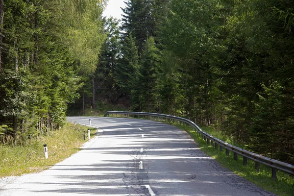 Strada Asfaltata Pascolo Stiria — Foto Stock