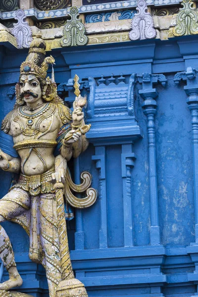 Torony Egy Hindu Templomban Szentelt Lord Shiva Colombo Srí Lanka — Stock Fotó