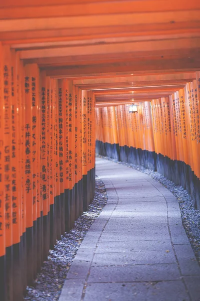Svatyně Fushimi Inari Taisha Kjótu Japonsko — Stock fotografie