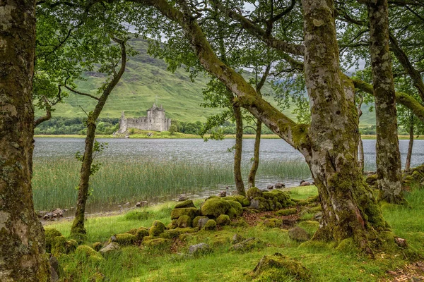 Kilchurn Замок Концепция Путешествий Архитектуры — стоковое фото