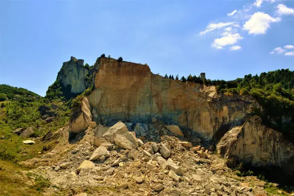 Paisagem Vista Italia — Fotografia de Stock