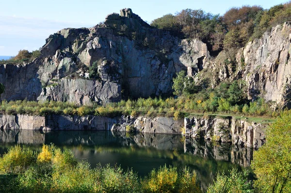 Opalsee Nieużywany Kamieniołom Północy Bornholmu — Zdjęcie stockowe