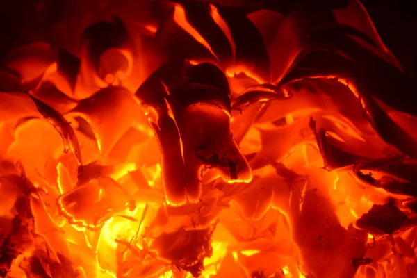 Llama Fuego Rojo Ardiente — Foto de Stock