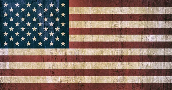 Usa Nationalflagge Hintergrund Vintage Stil — Stockfoto