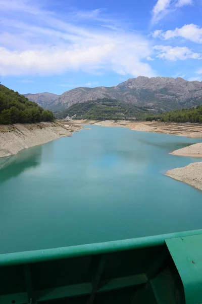 Guadalest Víztározója Costa Blanca Spanyolország — Stock Fotó