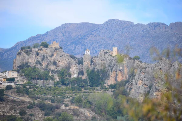 Dans Les Montagnes Autour Guadalest Costa Blanca Espagne — Photo