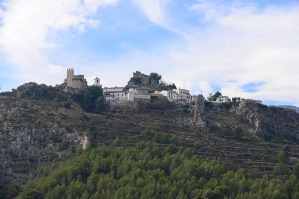 Nas Montanhas Torno Guadalest Costa Blanca Espanha — Fotografia de Stock