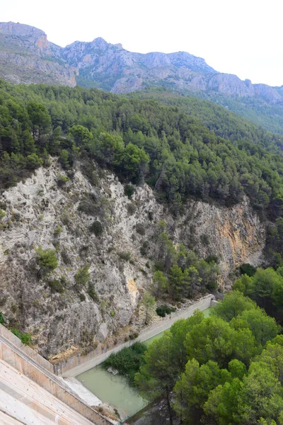 グアダストの貯水池 コスタ ブランカ スペイン — ストック写真