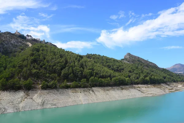Reservoaren Guadalest Costa Blanca Spanien — Stockfoto