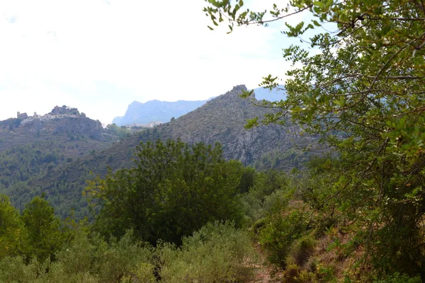 Bergen Runt Guadalest Costa Blanca Spanien — Stockfoto