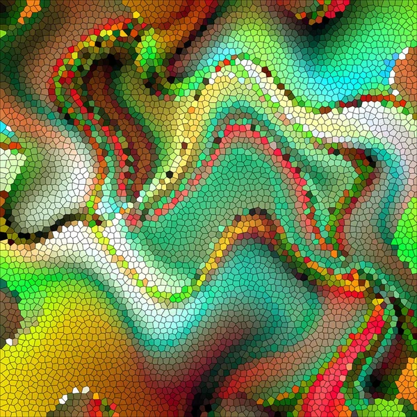 Abstrakcyjne Kolorowanie Tła Gradientu Horyzontu Falą Wizualną Szczyptą Efektami Świetlnymi — Zdjęcie stockowe