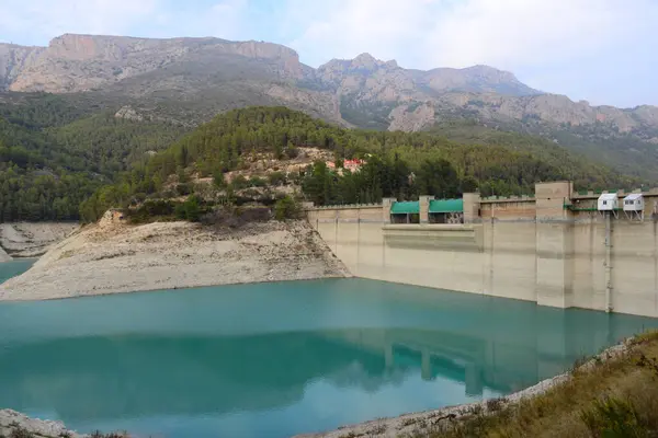 Het Reservoir Van Guadalest Costa Blanca Spanje — Stockfoto