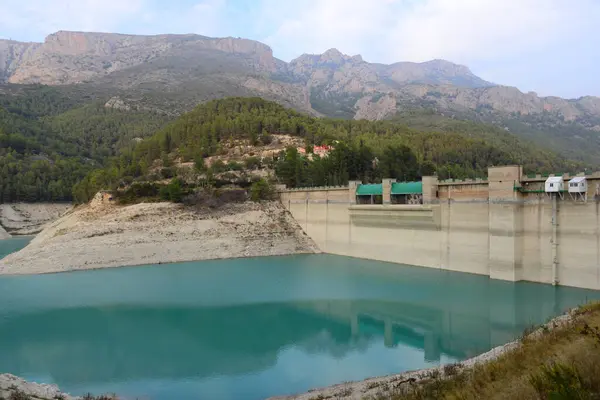 Zbiornik Wodny Guadalest Costa Blanca Hiszpania — Zdjęcie stockowe