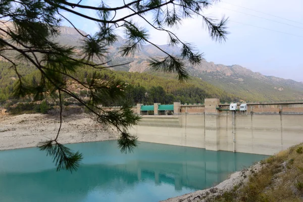 グアダストの貯水池 コスタ ブランカ スペイン — ストック写真