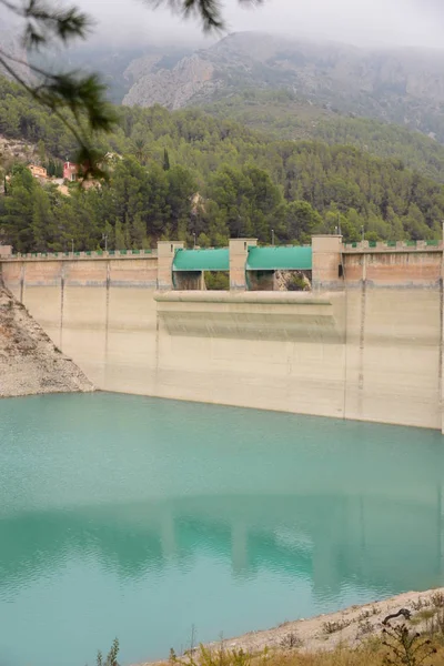 Het Reservoir Van Guadalest Costa Blanca Spanje — Stockfoto
