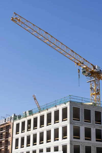New Building Crane Jib Stock Picture