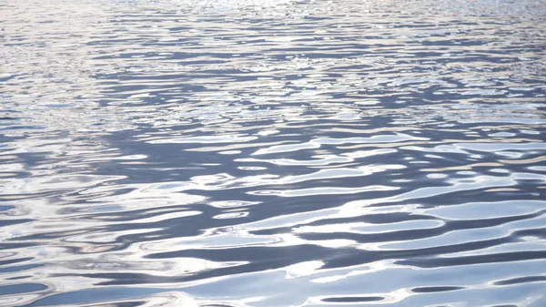 Blue Surface Water Ripple Reflection — Stock Photo, Image