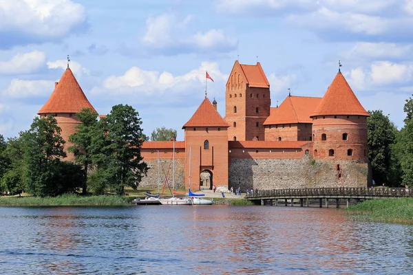 Wasserburg Trakai Lithuania — Fotografia de Stock