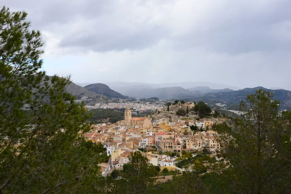 Cityscapes Facades Polop Marina Costa Blanca Spain Royalty Free Stock Photos