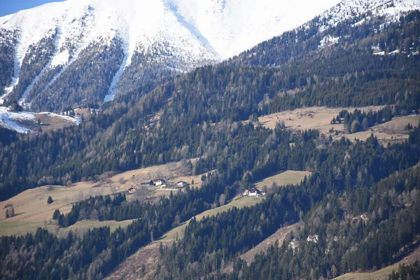 Пейзаж Альпах Каринтии — стоковое фото