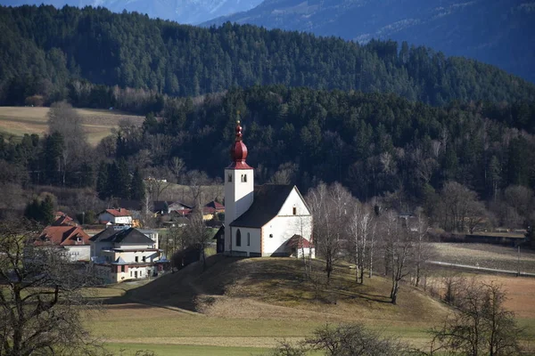 Vue Panoramique Vieille Église — Photo