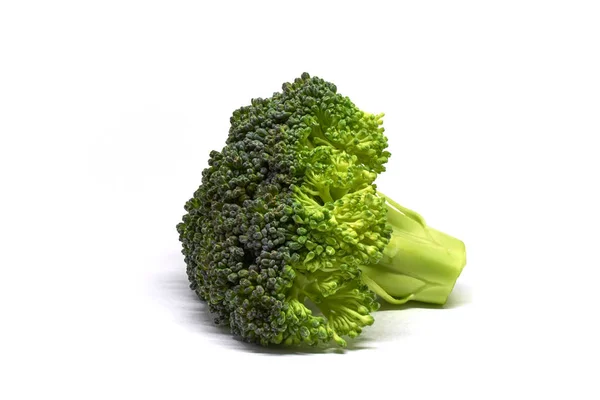 Fresh Broccoli Isolated White Background — Stock Photo, Image