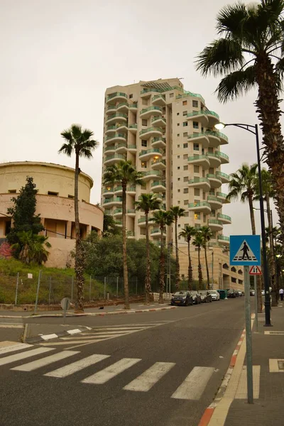 Rua Com Alta Ascensão Israel — Fotografia de Stock