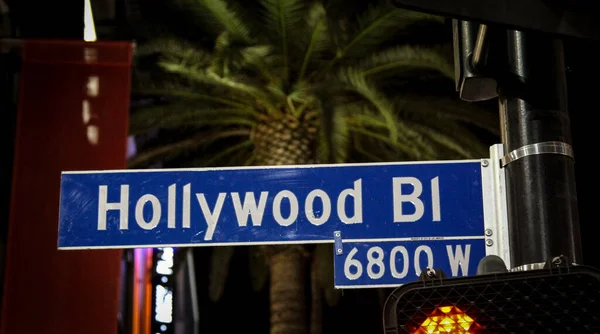 Hollywood Boulevard Usa Los Angeles — стоковое фото