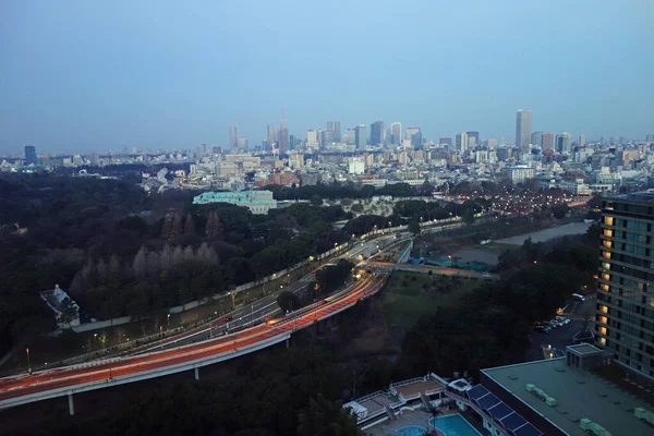 Vacker Utsikt Över Majestätisk Urban Stad — Stockfoto