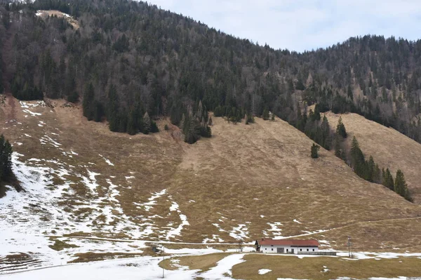 Vista Panorâmica Paisagem Majestosa Dos Alpes — Fotografia de Stock