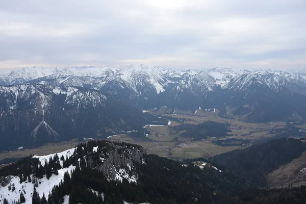 Transmissor Wendelstein Berg Bayrischzell Osterhofen Alpes Montanhas Rocha — Fotografia de Stock