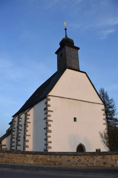 Schilderachtig Uitzicht Oude Kerk — Stockfoto