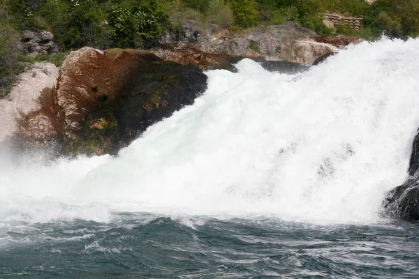 Cascata Natura Corso Acqua Del Fiume — Foto Stock