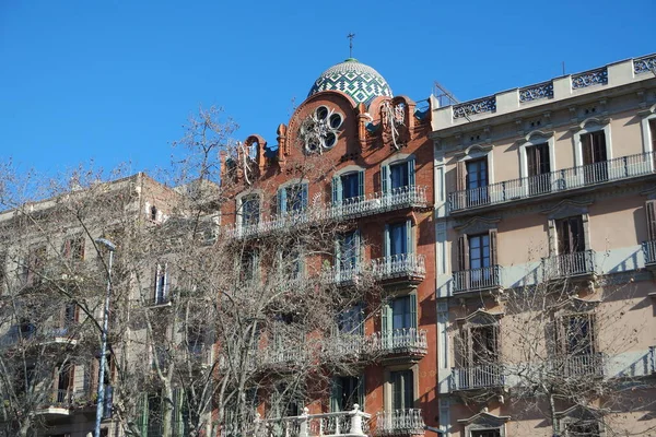Historische Architektur Barcelona — Stockfoto