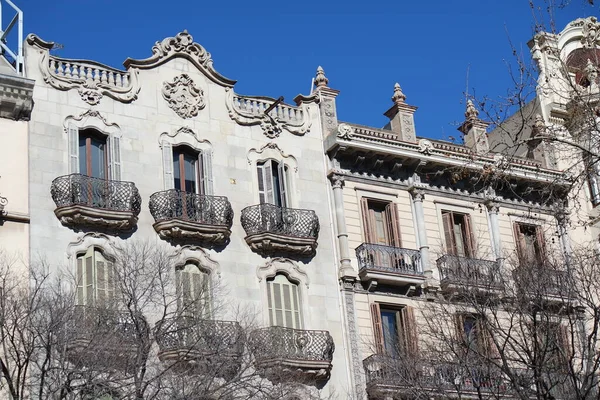 Arquitetura Art Nouveau Barcelona — Fotografia de Stock