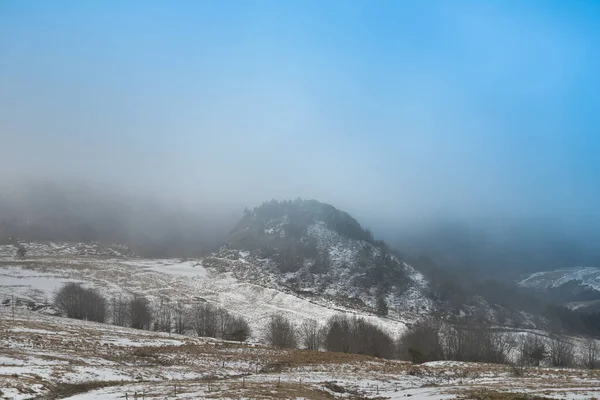 Derretendo Neve Ardeche Primavera — Fotografia de Stock