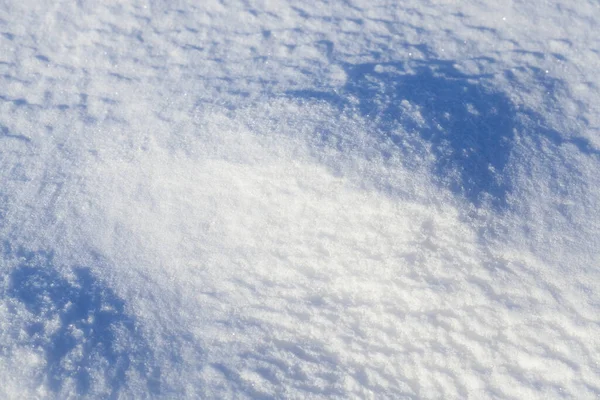 Ein Weißer Schnee Nach Dem Anderen Bedeckte Das Land Landwirtschaftlichen — Stockfoto