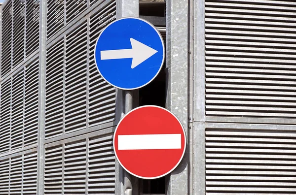 Arrow Signal Entry — Stock Photo, Image