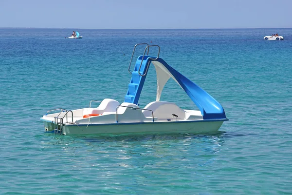 Barco Pedal Mar — Foto de Stock