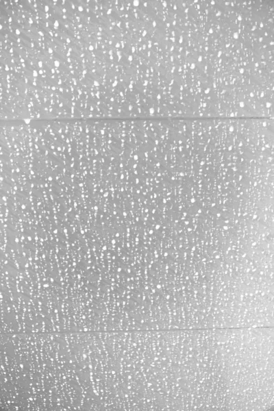 Bílá Textura Kapky Vody Pozadí Keramických Dlaždic — Stock fotografie