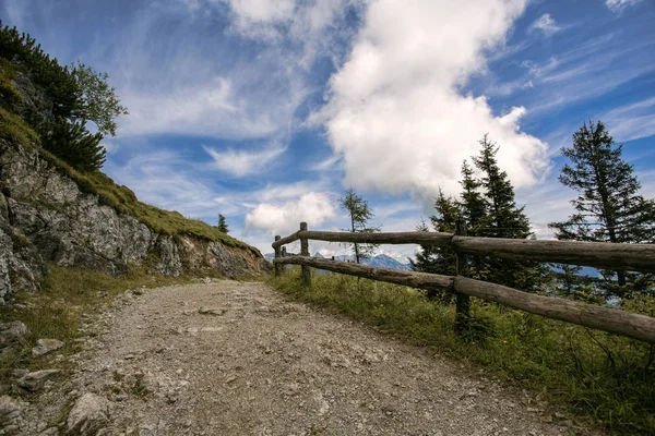 Alps Alpine Landscape Muehlbach Hochkoenig Summer Austria Europe — Stock Photo, Image