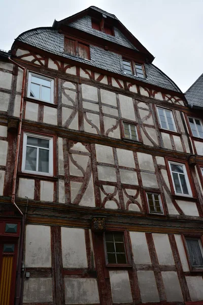 Polodřevěný Dům Limburg Der Lahn — Stock fotografie