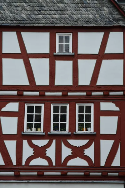 Meio Timbered Cidade Velha Limburg Der Lahn — Fotografia de Stock