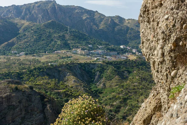 Zuid Italiaanse Berglandschap — Stockfoto