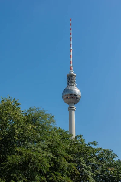 the berlin radio tower in alexanderplatz