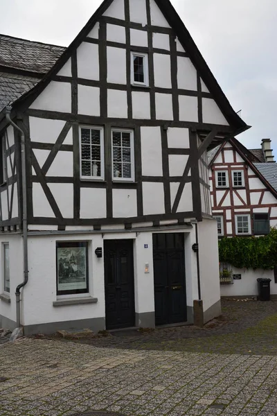 Fachwerk Fahrgasse Limburg Lahn — Stockfoto