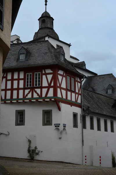 Fahrgasse Limburg Sul Lahn — Foto Stock