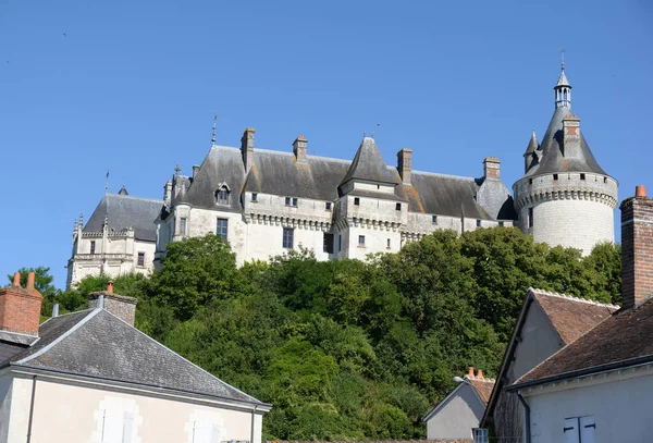 Vár Chaumont Loire Vár Chaumont Loire Völgy Chaumont Sur Loire — Stock Fotó