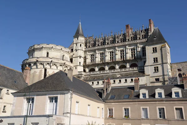 Amboise Şatosu Loire Amboise Loire Vadisi Frankreich Loire Kilidi Görülmeye — Stok fotoğraf